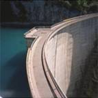 Le barrage de Sainte-Croix, dans la valle de la Durance